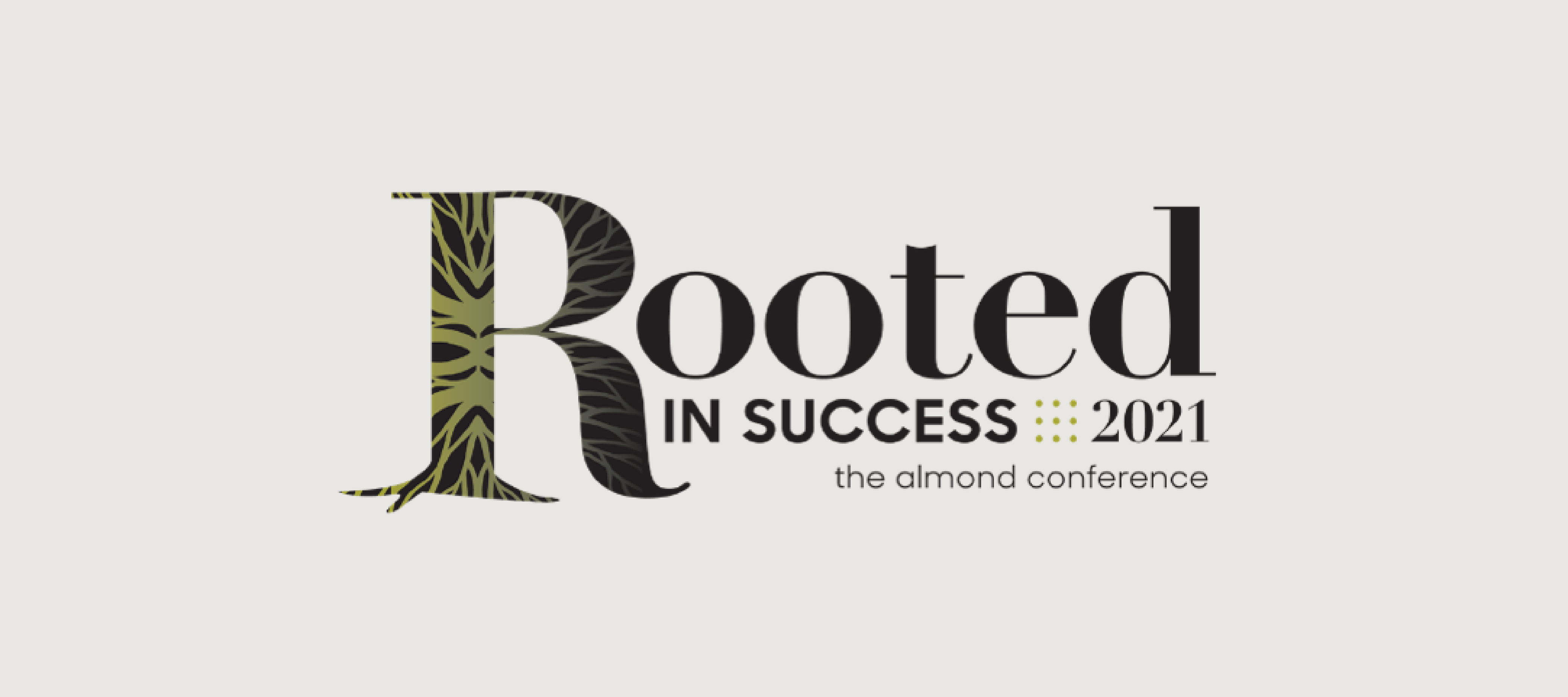 Rooted In Success Almond Conference Logo